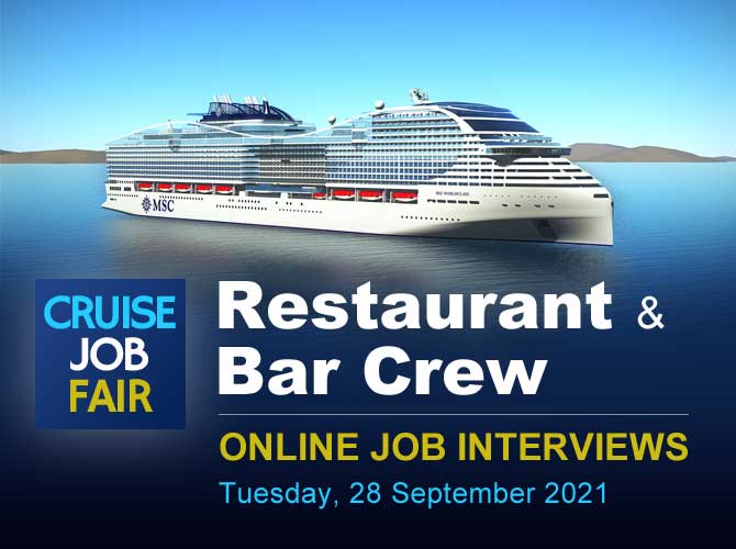 barista cruise ship jobs